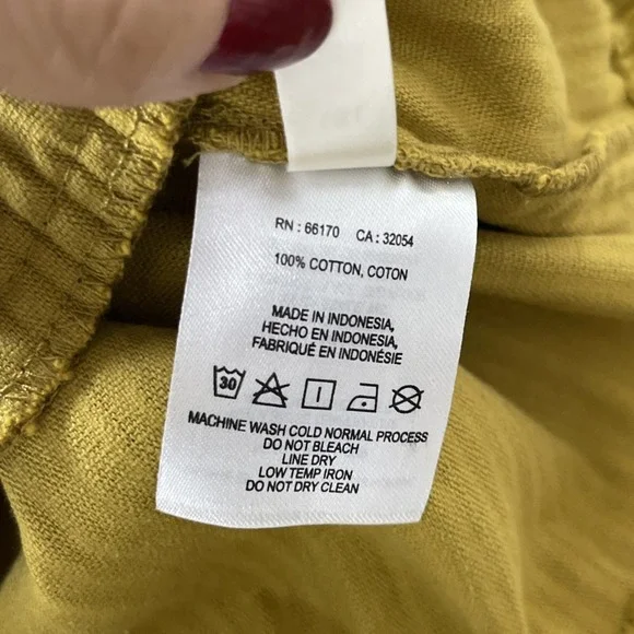 Free People Mustard Embroidered Jumpsuit - Picture 12 of 13